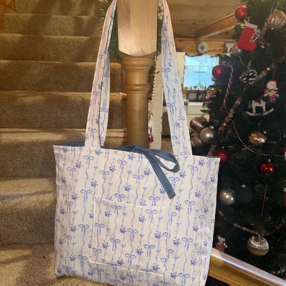 Handmade Quilted Tote Bag